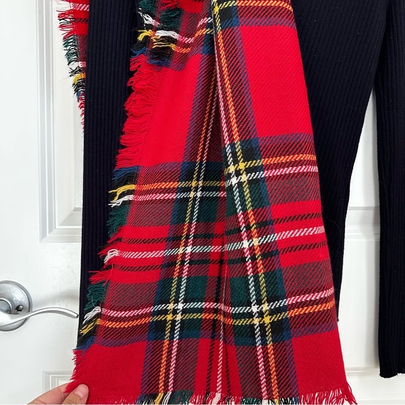 SOLD! on eBay Max&Co MaxMara Accessories Label-cut Red Plaid Scarf.Size: OS. - Picture 9 of 14